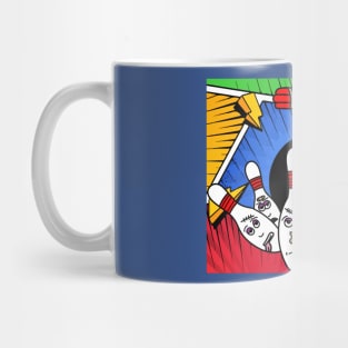 Funny Skittles Bowling Match Mug